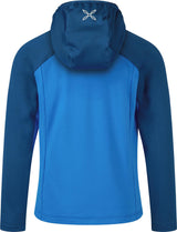 Montura - GRID LIGHT HOODED MAGLIA KIDS — CELESTE/DEEP BLUE — Vista posteriore 3
