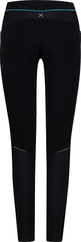 Montura - THERMO FIT 2 PANTS WOMAN — BLACK/TURQUOISE — Vista posteriore 3