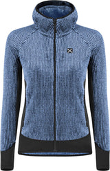 Montura - REMIX FLEECE JACKET WOMAN — DUSK — Vista frontale 1