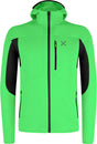 Montura - SMOOTH 2 HOODED MAGLIA — VIBE GREEN — Vista frontale 1