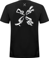 Montura - KNOTS T-SHIRT — BLACK — Vista posteriore 2