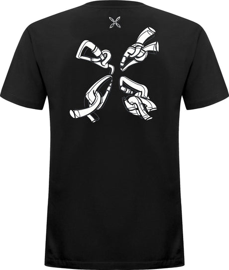 Montura - KNOTS T-SHIRT — BLACK — Vista posteriore 2