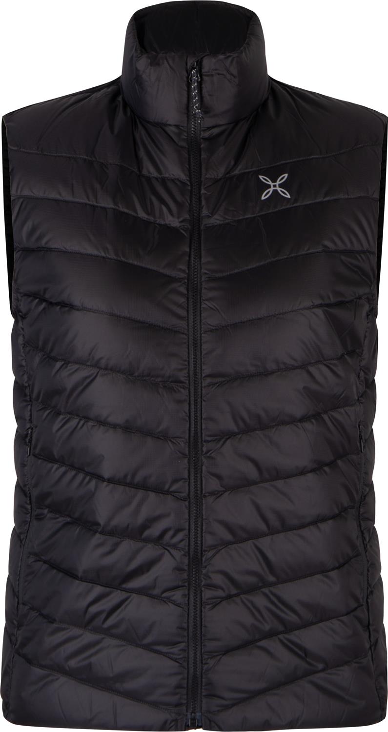 Montura - BREEZE DUVET VEST WOMAN — BLACK — Vista frontale 1