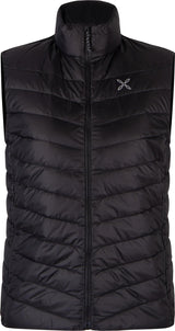 Montura - BREEZE DUVET VEST WOMAN — BLACK — Vista frontale 1