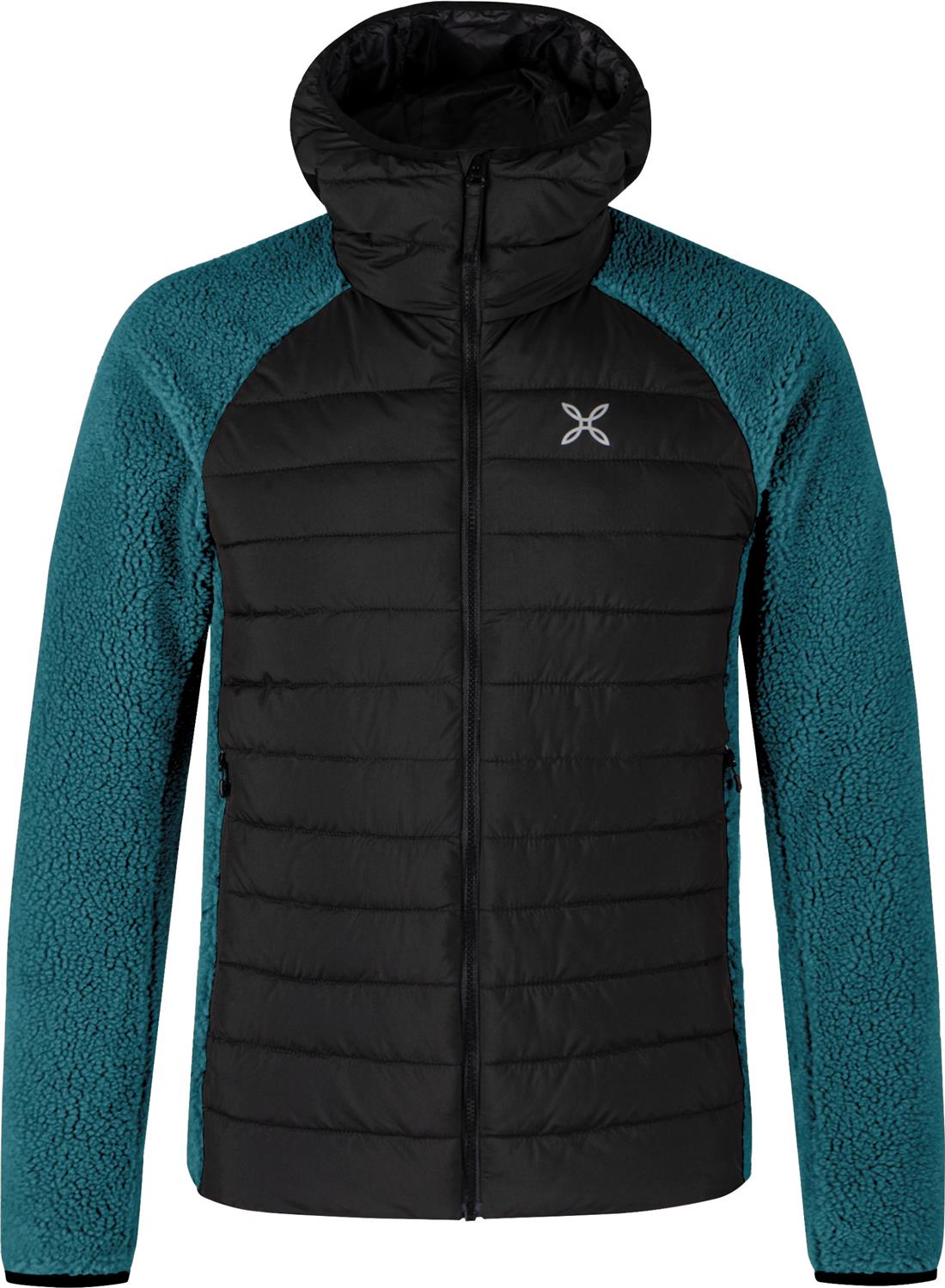 Montura - SHERPA HYBRID JACKET — STEEL BLUE — Vista frontale 1