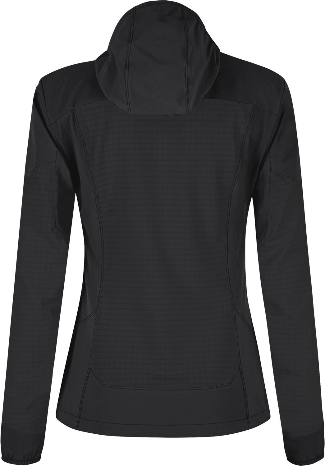 Montura - SEED HOODED JACKET WOMAN — BLACK — Vista posteriore 3