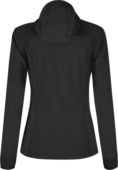 Montura - SEED HOODED JACKET WOMAN — BLACK — Vista posteriore 3