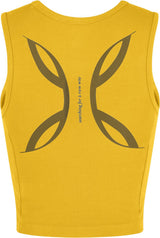 Montura - SHIVA TANK TOP WOMAN — MUSTARD — Vista posteriore 2