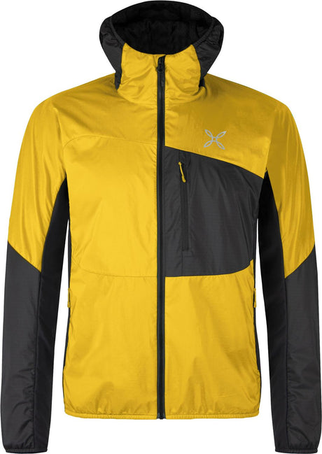 Montura - TRACCIA OCTA HOODED JACKET — MUSTARD — Vista frontale 1