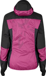 Montura - SKISKY EVO HOODED JACKET WOMAN — BATON ROUGE/SUNNY LIME — Vista posteriore 3