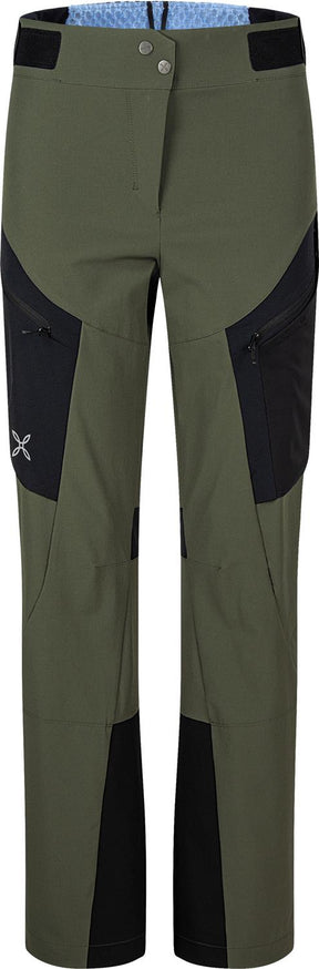 Montura - GITA PANTS WOMAN — VERDE SALVIA — Vista frontale 1