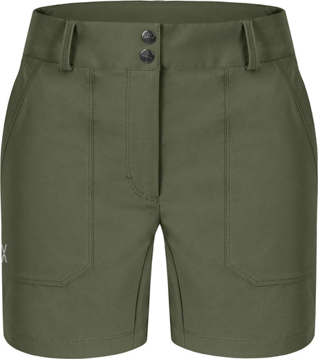 Montura - SARZANA SHORTS WOMAN — VERDE SALVIA — Vista frontale 1
