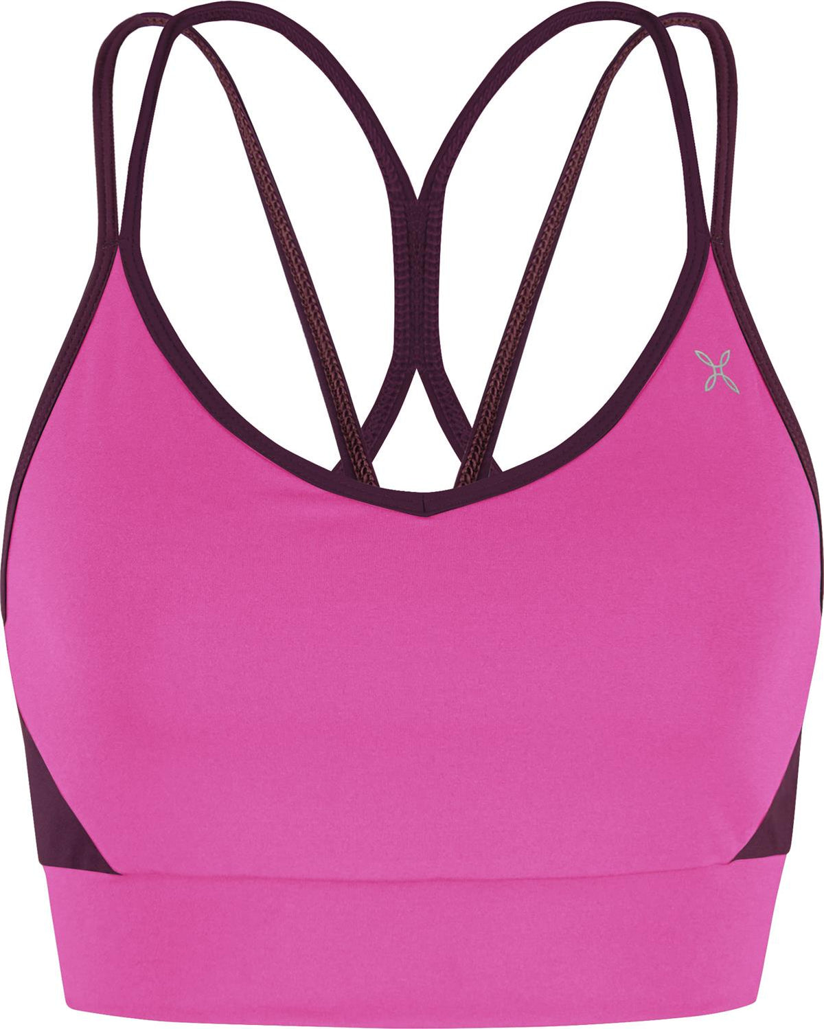Montura - CRIMP CROSS BRA WOMAN — BATON ROUGE/VINACCIA — Vista frontale 1