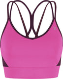 Montura - CRIMP CROSS BRA WOMAN — BATON ROUGE/VINACCIA — Vista frontale 1