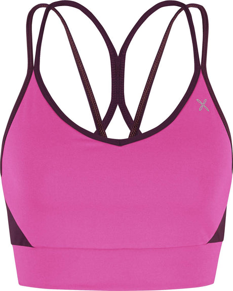 Montura - CRIMP CROSS BRA WOMAN — BATON ROUGE/VINACCIA — Vista frontale 1