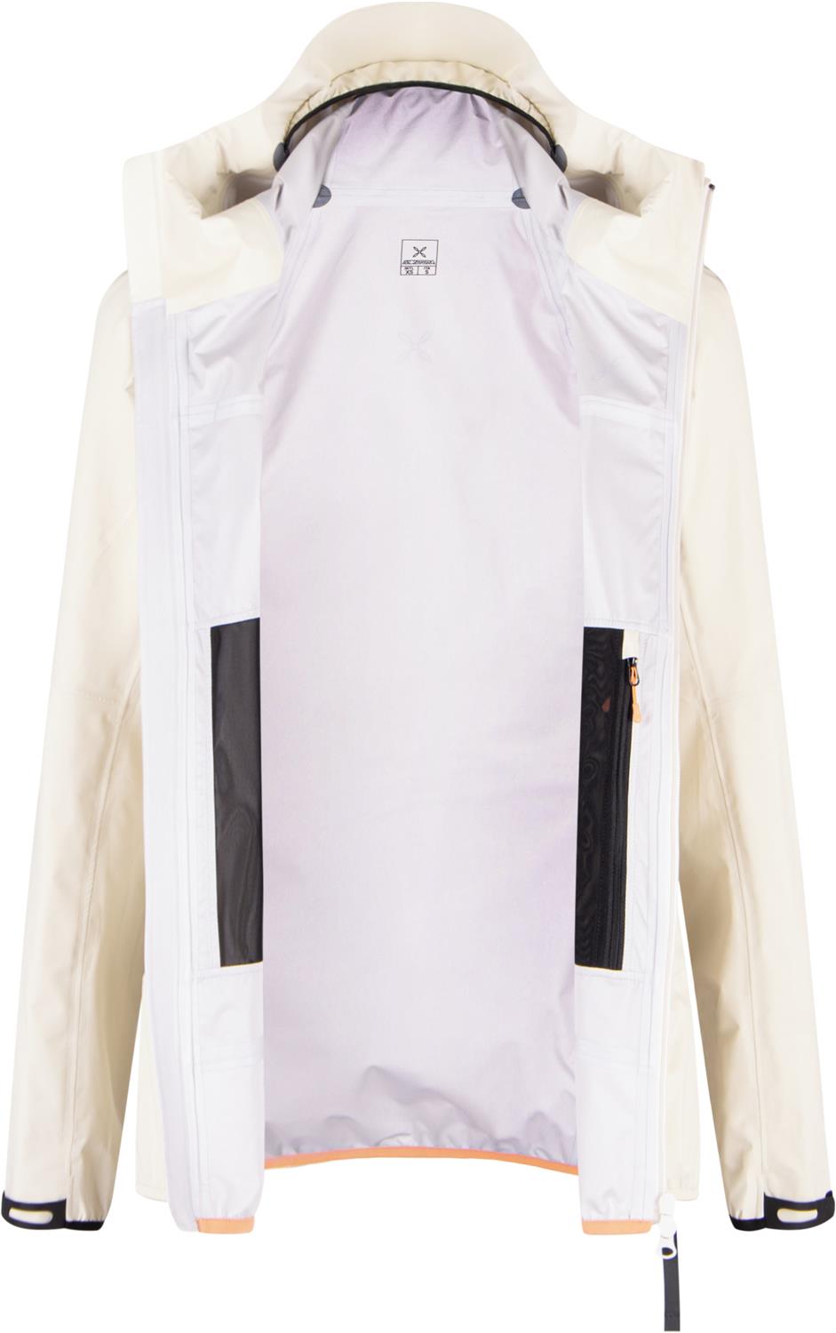 Montura - UPLAND 3L HOODED JACKET WOMAN — SHELL/MELON — Immagine 4