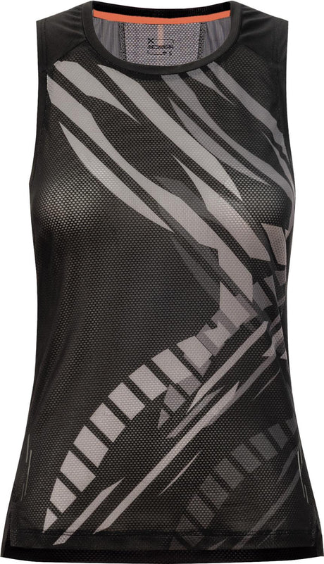 Montura - SHADOW GRAPHIC CANOTTA WOMAN — BLACK/ANTRACITE — Vista frontale 1
