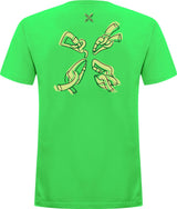 Montura - KNOTS T-SHIRT — VIBE GREEN — Vista posteriore 2