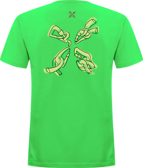 Montura - KNOTS T-SHIRT — VIBE GREEN — Vista posteriore 2
