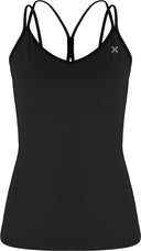 Montura - CRIMP CROSS CANOTTA WOMAN — BLACK — Vista frontale 1