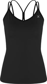 Montura - CRIMP CROSS CANOTTA WOMAN — BLACK — Vista frontale 1