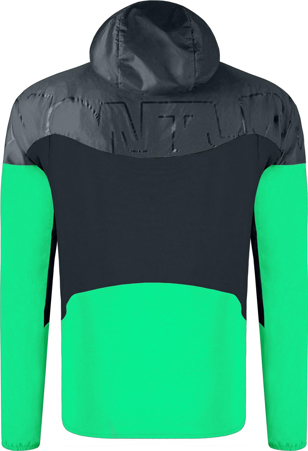 Montura - SPITZE HYBRID JACKET — VIBE GREEN/PIOMBO — Vista posteriore 3
