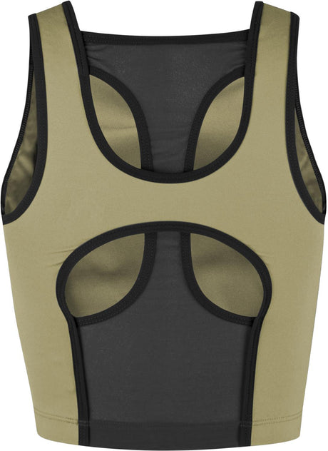 Montura - CRIMP LOGO TOP WOMAN — DESERT BEIGE — Vista posteriore 2