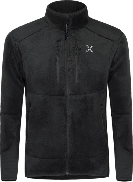 Montura - NORDIC FLEECE JACKET — BLACK — Vista frontale 1