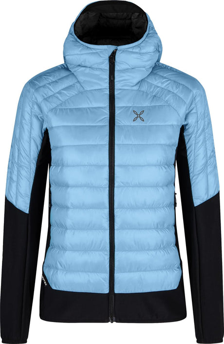 Montura - PEAK HYBRID HOODED JACKET WOM. — DUSK — Vista frontale 1