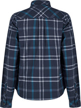 Montura - CHECK SHIRT WOMAN — GRAPHITE BLUE/DEEP BLUE — Vista posteriore 2