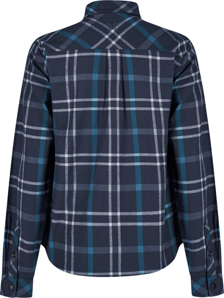 Montura - CHECK SHIRT WOMAN — GRAPHITE BLUE/DEEP BLUE — Vista posteriore 2