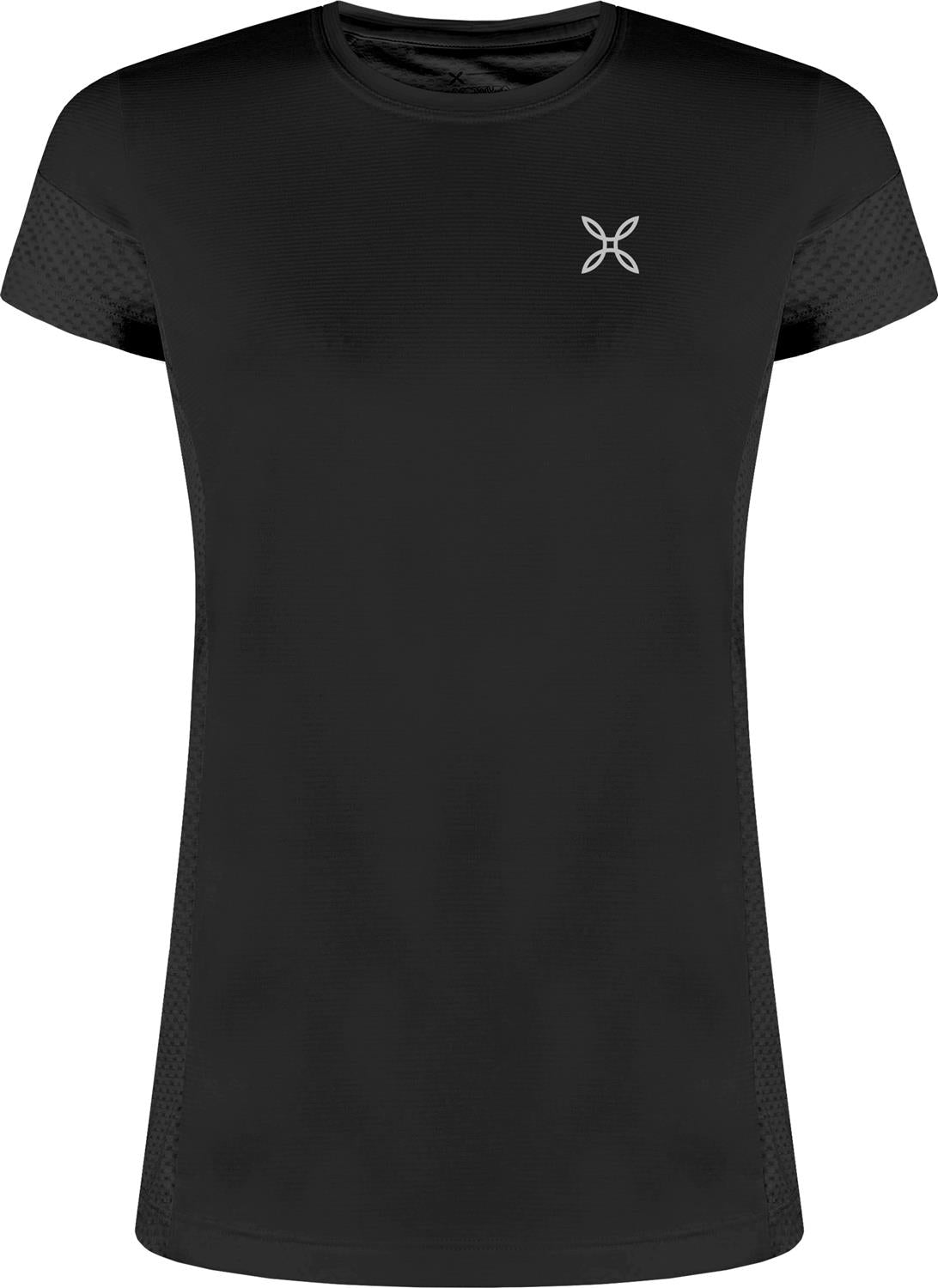 Montura - DELTA MIX T-SHIRT WOMAN — BLACK — Vista frontale 1