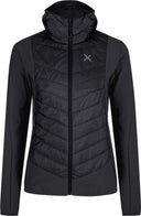 Montura - TRACE HYBRID JACKET WOMAN — BLACK — Vista frontale 1