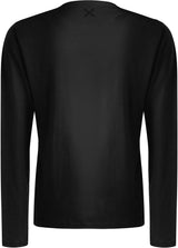 Montura - MERINO DOT L/S TEE — BLACK — Vista posteriore 2