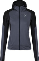 Montura - STRETCH COLOR 2 MAGLIA WOMAN — GRAPHITE BLUE — Vista frontale 1