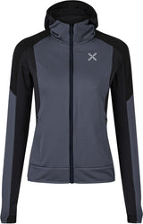 Montura - STRETCH COLOR 2 MAGLIA WOMAN — GRAPHITE BLUE — Vista frontale 1