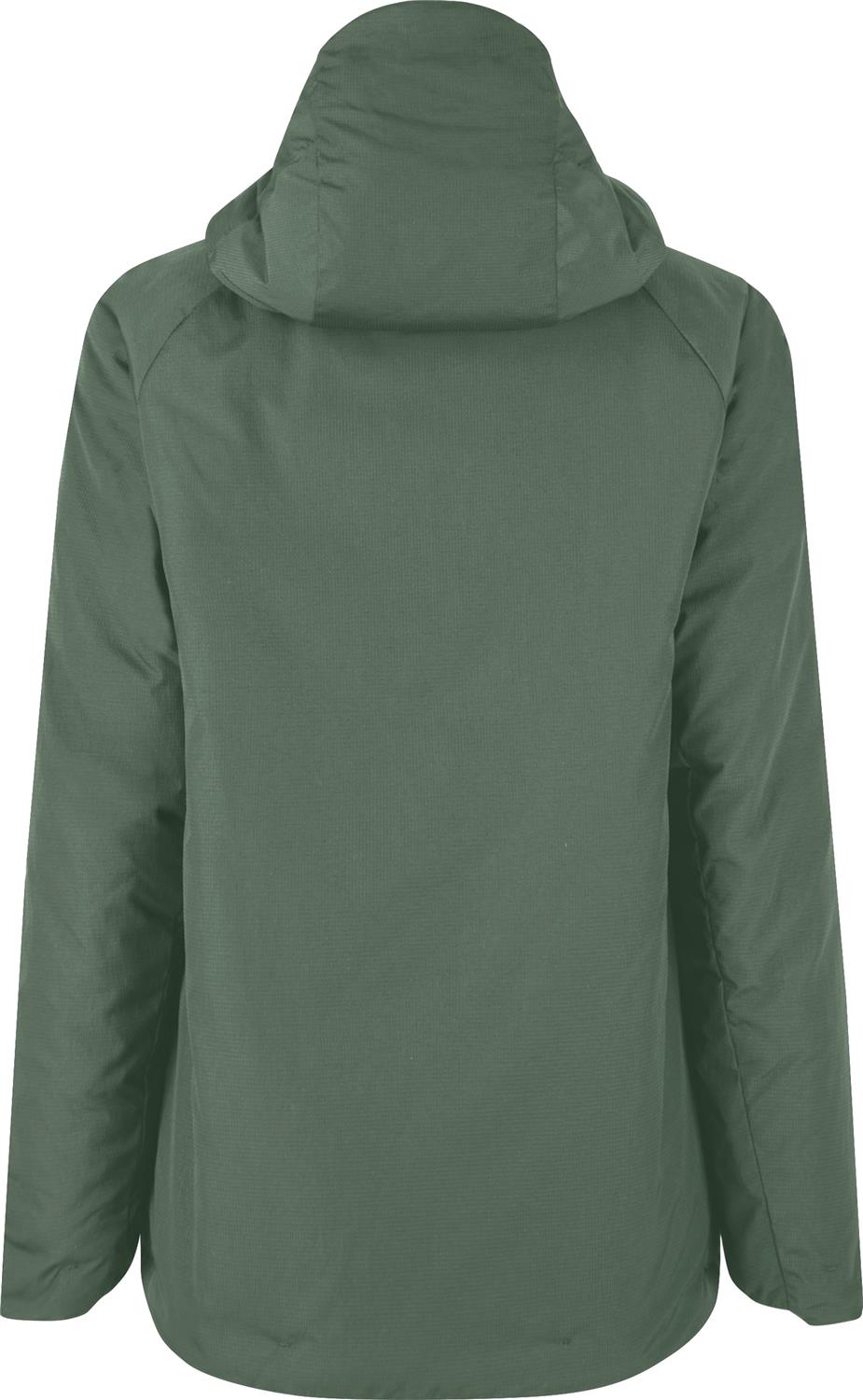 Montura - VERSANTE COMF. HOODED JKT WOM. — VERDE SALVIA — Vista posteriore 3