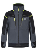 Montura - GARGANO 2.0 JACKET — PIOMBO/GIALLO FLUO — Vista frontale 1