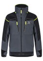 Montura - GARGANO 2.0 JACKET — PIOMBO/GIALLO FLUO — Vista frontale 1