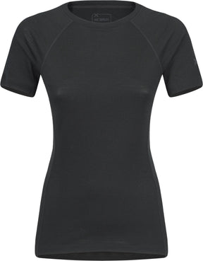 Montura - MERINO CONCEPT T-SHIRT WOMAN — BLACK — Vista frontale 1