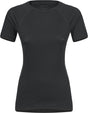 Montura - MERINO CONCEPT T-SHIRT WOMAN — BLACK — Vista frontale 1