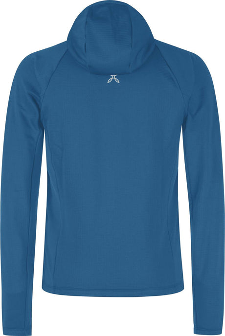 Montura - FADIS GRID HOODED MAGLIA — STEEL BLUE — Vista posteriore 3