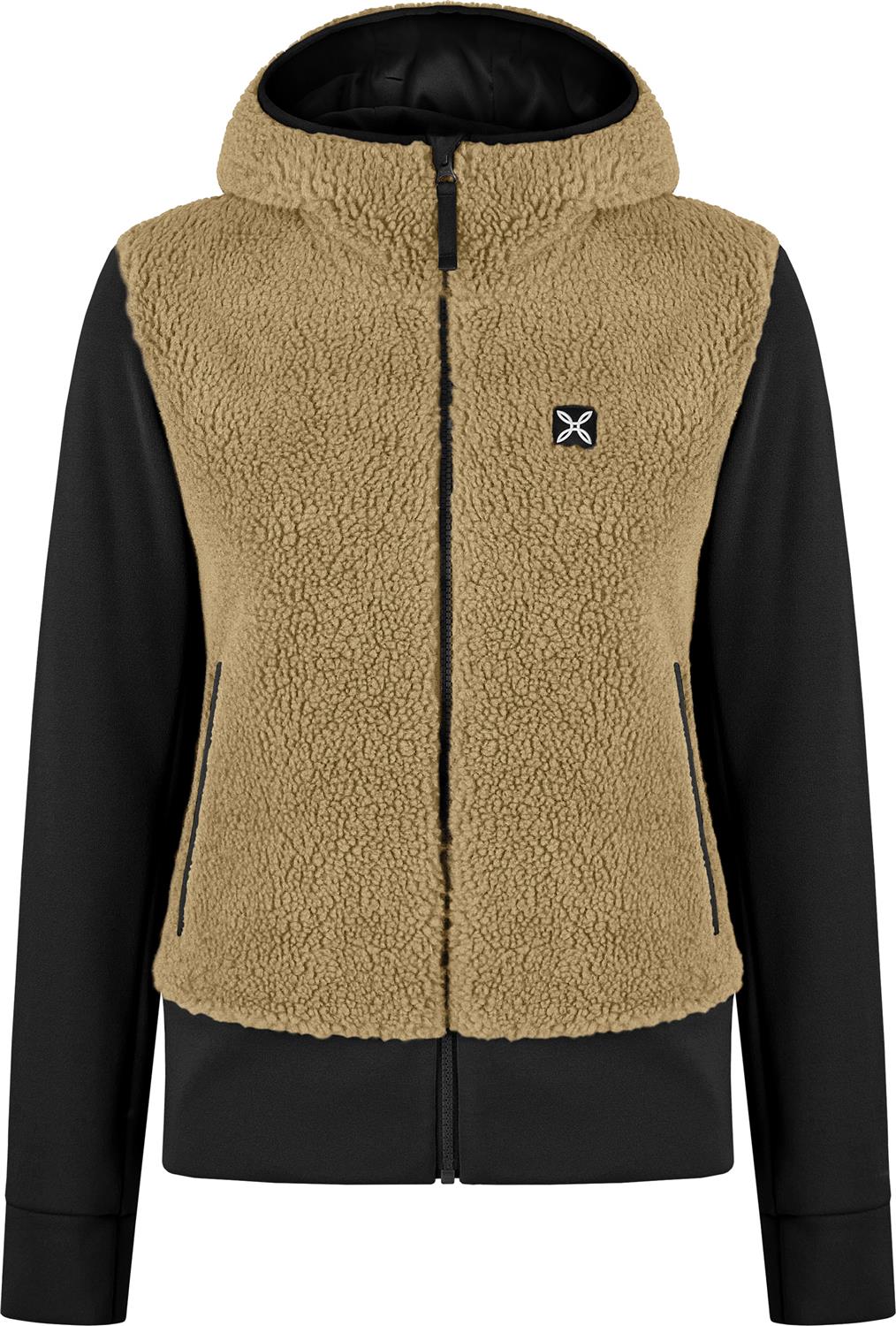 Montura - SHERPA MIX JACKET WOMAN — DESERT BEIGE — Vista frontale 1