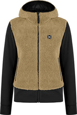 Montura - SHERPA MIX JACKET WOMAN — DESERT BEIGE — Vista frontale 1