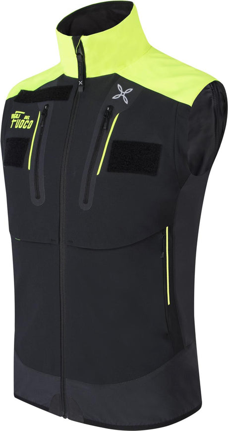 Montura - BRAVE 3 JACKET — BLACK/GIALLO FLUO PERS. — Immagine 2