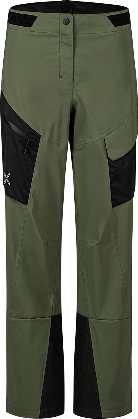 Montura - LINEA PROMETEO COVER PANTS WOM — VERDE SALVIA — Vista frontale 1