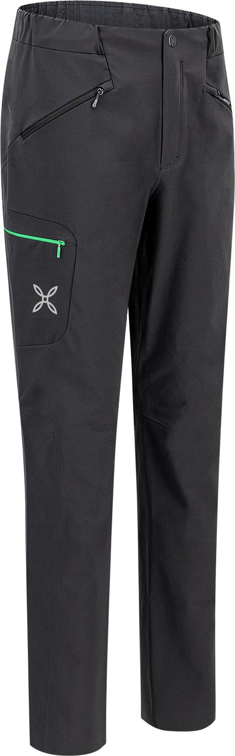 Montura - VERTIGO BRIGHT PANTS — ANTRACITE/VIBE GREEN — Immagine 2