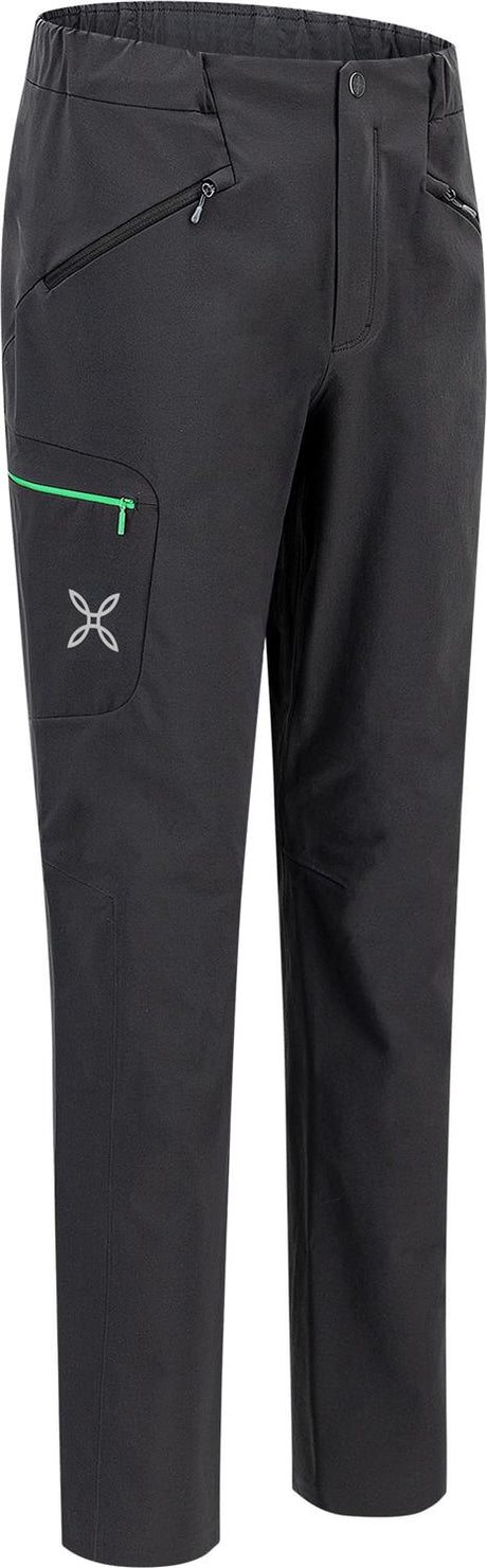 Montura - VERTIGO BRIGHT PANTS — ANTRACITE/VIBE GREEN — Immagine 2