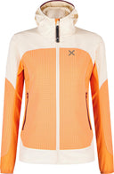Montura - SEED HOODED JACKET WOMAN — MELON/SHELL — Vista frontale 1