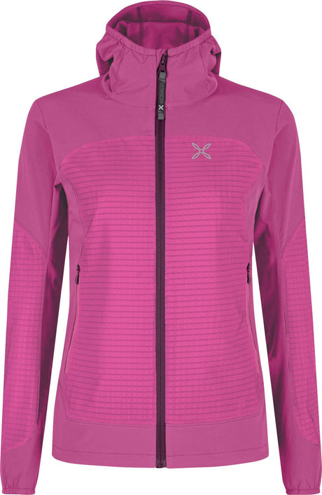 Montura - SEED HOODED JACKET WOMAN — BATON ROUGE/VINACCIA — Vista frontale 1